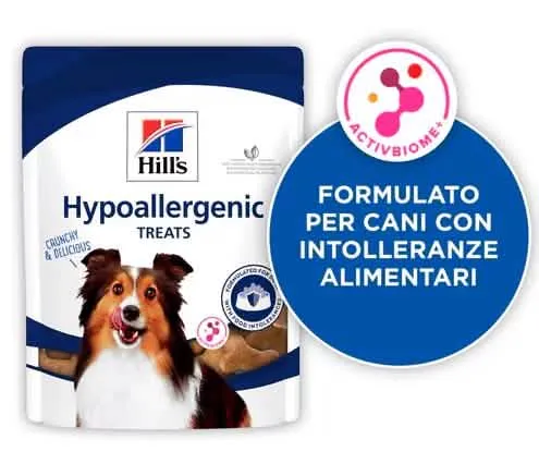 HILLS CANINE TREATS HYPOALLERGENIC 200 GR - Delizie ipoallergeniche per cani - immagine 1