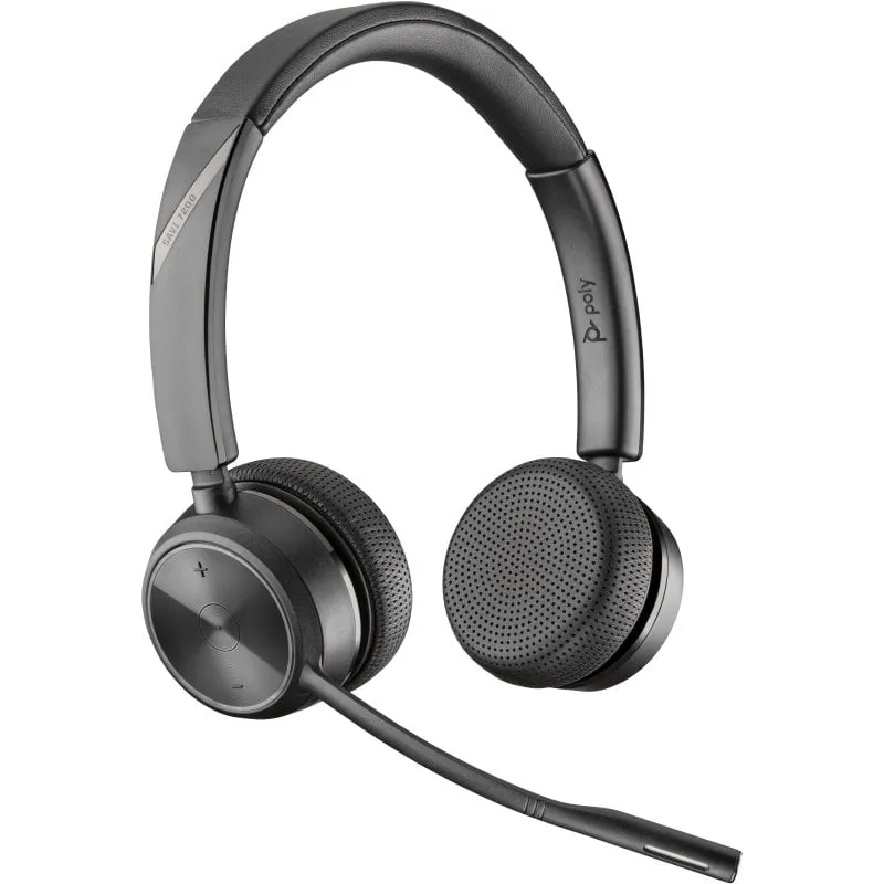 Cuffie wireless DECT Poly con microfono a braccio e batteria a lunga durata - immagine 1