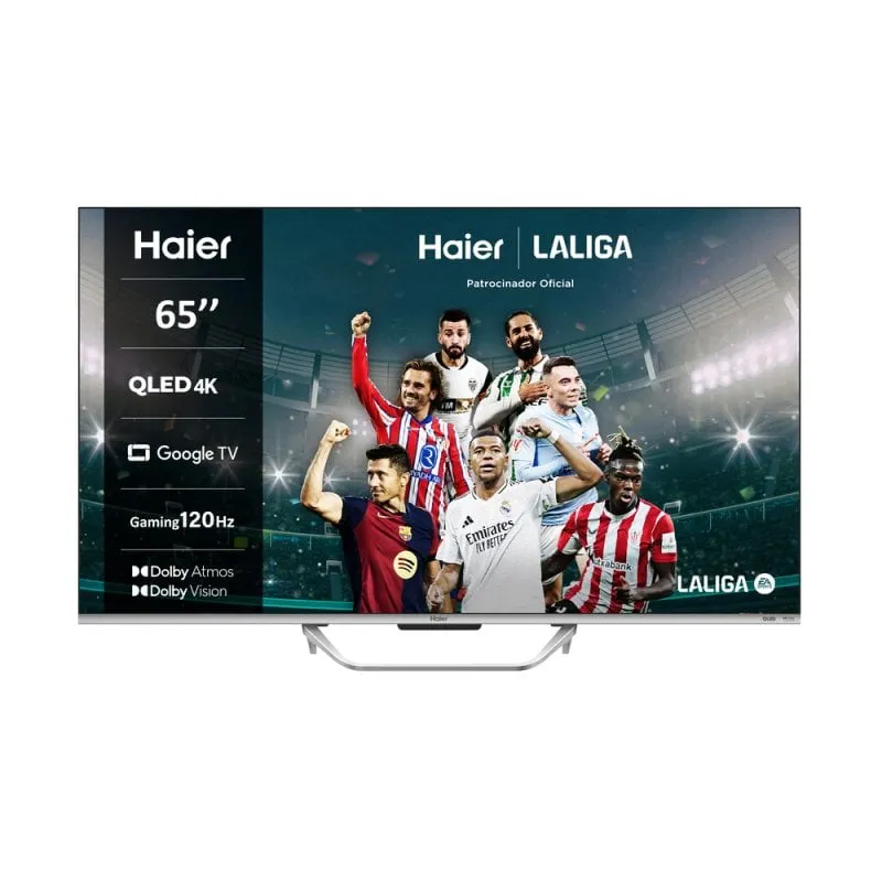 TV Haier QLED H65Q800UX 65″ 4K UHD Google TV Dolby Vision Gaming 120Hz HDMI 2.1 - immagine 1