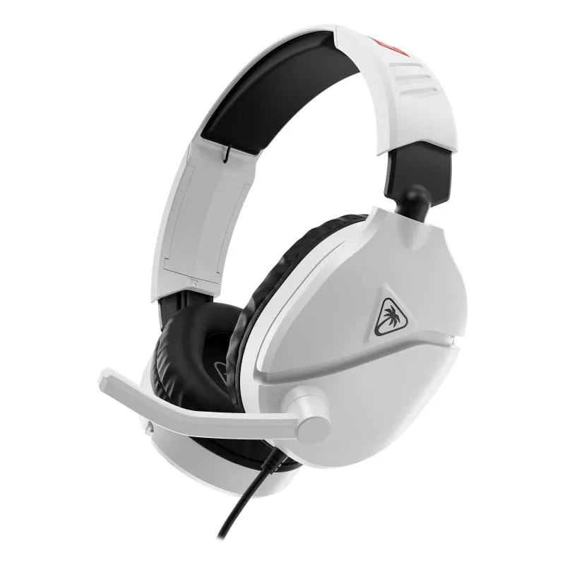 Auricolare Gaming Diadema Nero Bianco Con Microfono Boom Omnidirezionale Auricolare Gaming Diadema Nero Bianco Con Microfono Boom Omnidirezionale - immagine 1