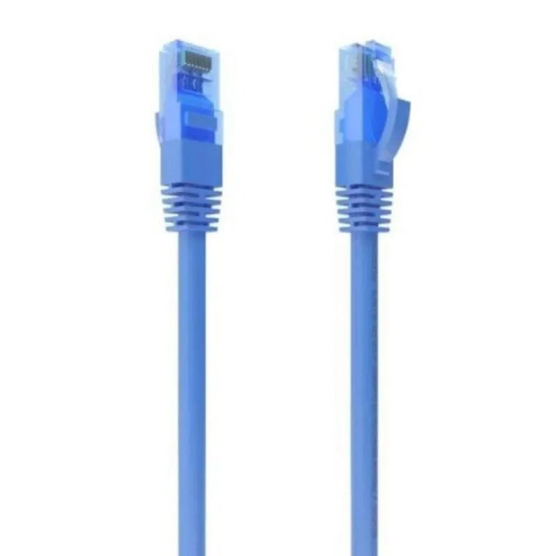 Cavo di Rete AISENS Cat.6 UTP AWG26 CCA RJ45 50cm Blu - immagine 1