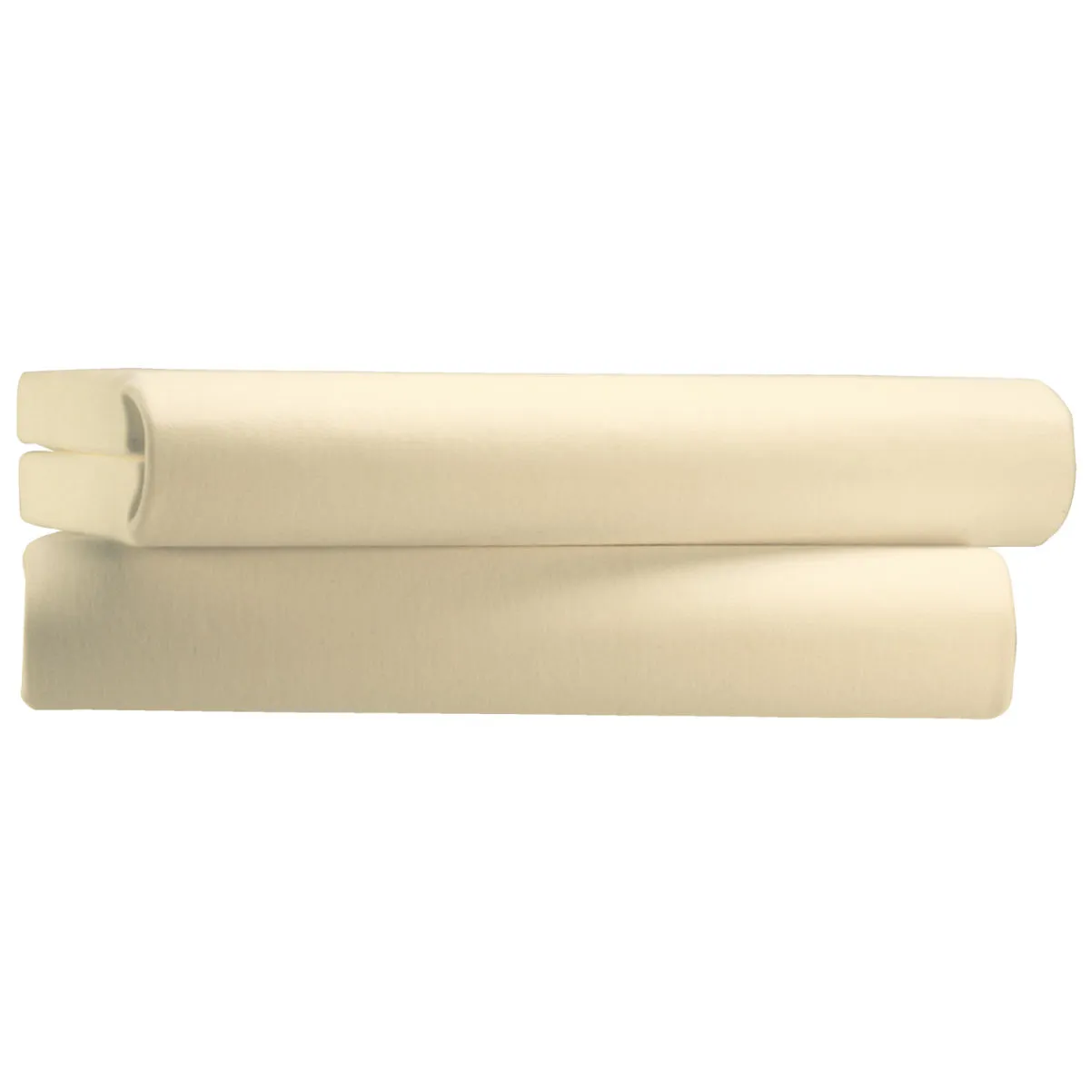 2x PULSIVA Lenzuola di sotto Savannah Jersey; 90-100x200 cm (LxL); naturale; 2 pz. / Pacco - immagine 1