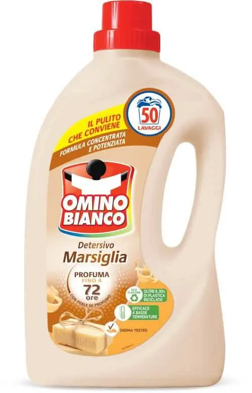 Omino Bianco Liquido Lavatrice Marsiglia - 50 Lavaggi - immagine 1