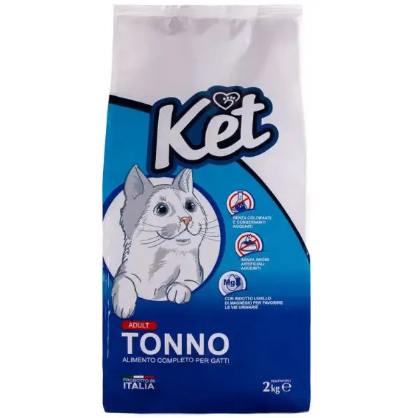 Ket Cat Adult Tonno 2 kg - Croccantini per gatti - immagine 1