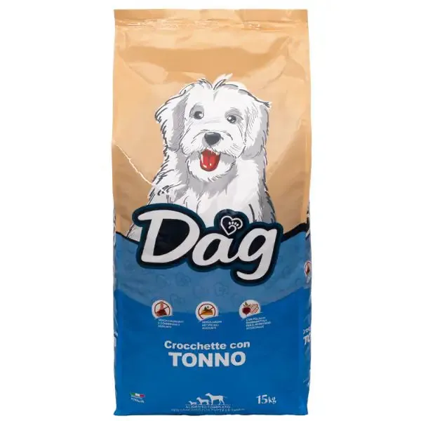 Dag Dog Adult All Breeds Tonno 15 kg - Croccantini per cani - immagine 1
