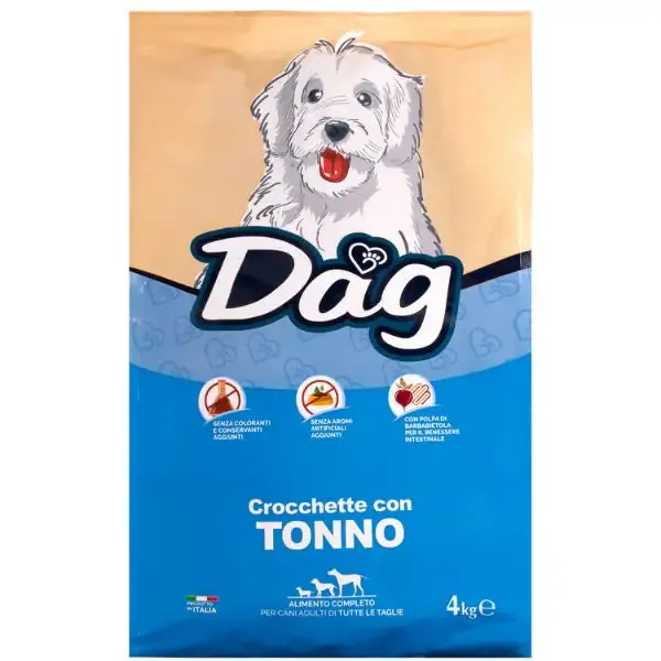 Dag Dog Adult All Breeds Tonno 4 kg - Croccantini per cani - immagine 1
