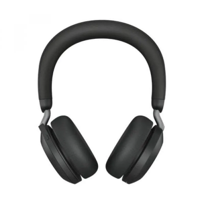 Auricolari Jabra Evolve2 75 wireless Bluetooth con cancellazione rumore USB-C nero - immagine 1