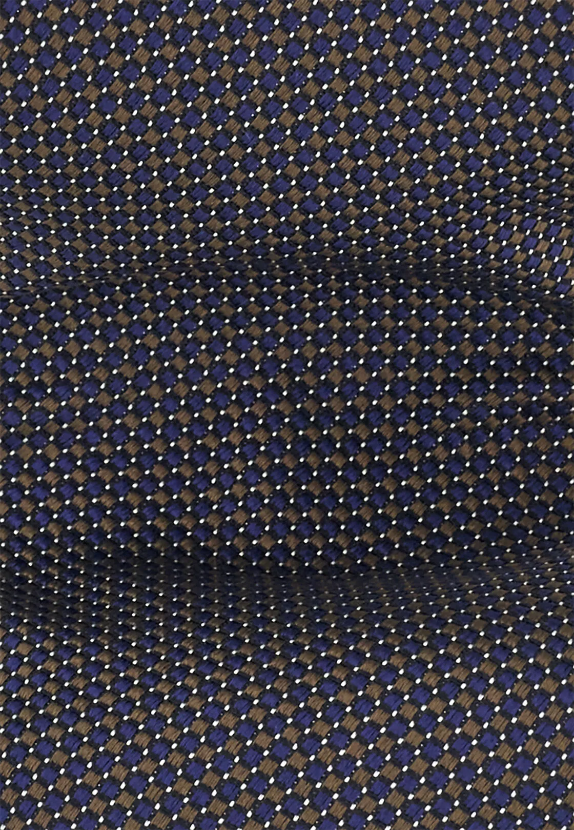 Boggi, Cravatta Cerimonia Jacquard Geometrico In Seta, Uomo, Navy - immagine 2
