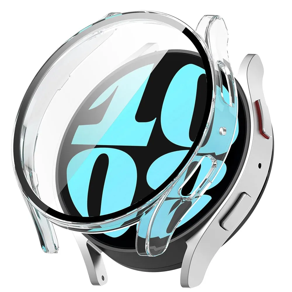 Custodia Techsuit Defense360 Pro per Samsung Galaxy Watch6 40mm, Trasparente - immagine 1
