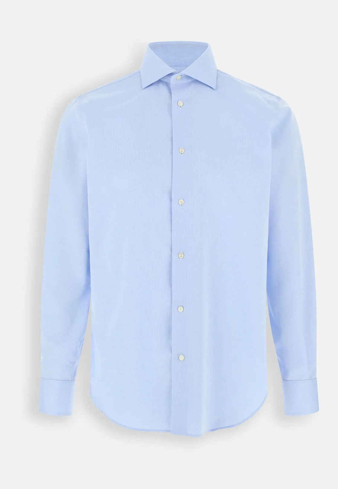 Boggi, Camicia A Quadretti In Cotone Non-iron Regular Fit, Uomo, Azzurro, Taglia: 42 - immagine 6