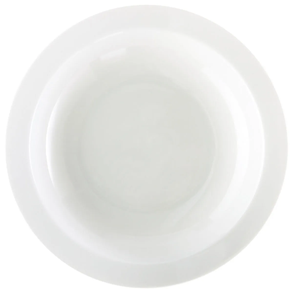 6x PULSIVA Piatto Ronda fondo; 300 ml, 23x4 cm (ØxH); bianco; rotonda; 6 pz. / Pacco - immagine 1