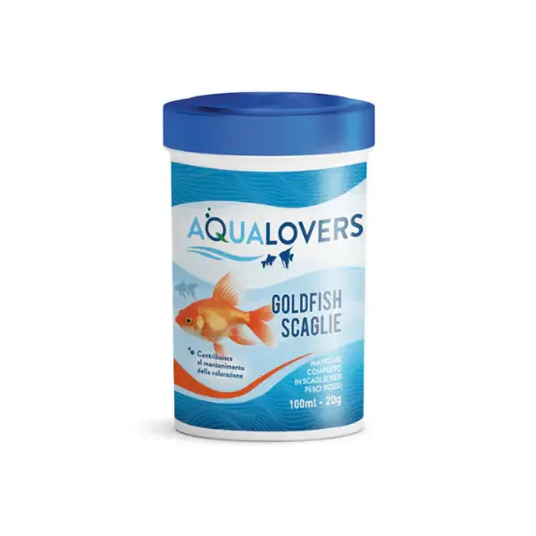 Goldfish Scaglie mangime completo per pesci rossi Aqualovers 20 gr (100 ml) - immagine 1