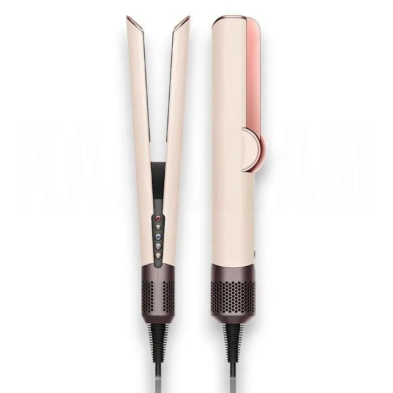 Piastra per Capelli Professionale Karawan 140ºC Display LCD Secco e umido Rosa - immagine 1