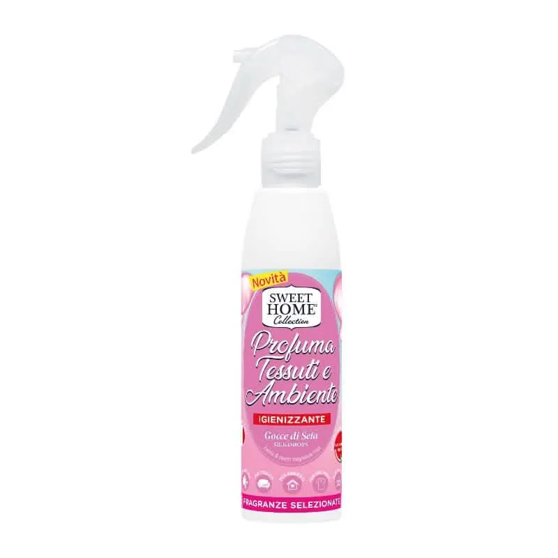 Profumo per Tessuti Sweet Home 250ml - Gocce di Seta - immagine 1