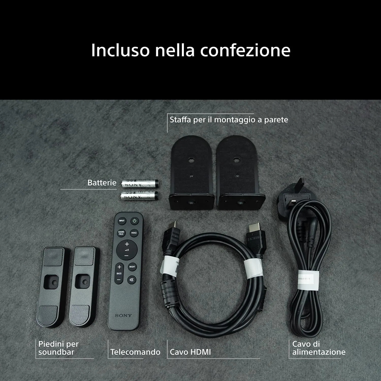 Sony BRAVIA Theatre Bar 7, soundbar singola, 9 altoparlanti, audio surround Dolby Atmos®/DTS:X®, mappatura spaziale del suono a 360°, Voice Zoom 3 per Sony Smart TV, Bluetooth®, HT-A7100, modello 2026 - immagine 9
