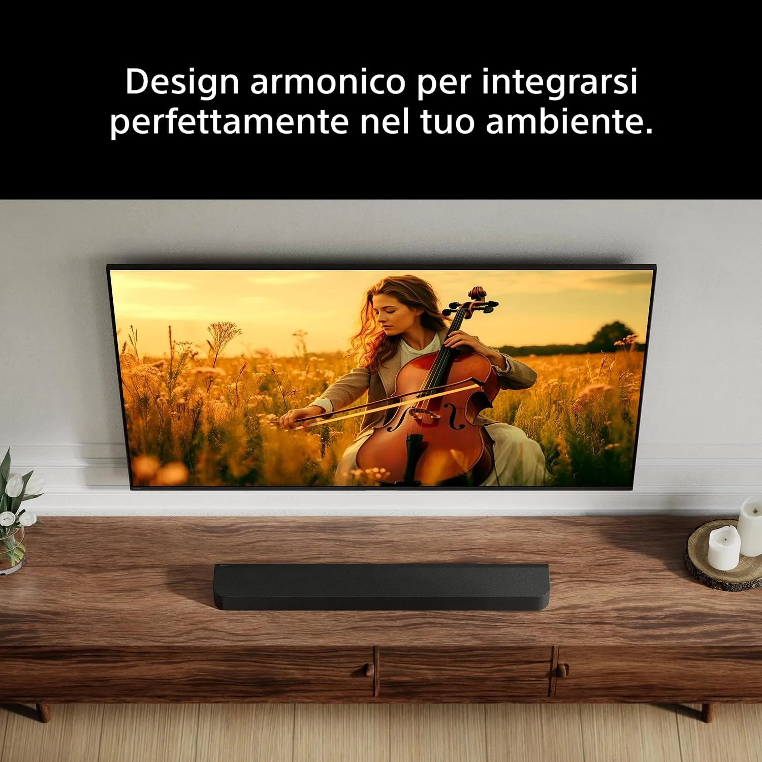 Sony BRAVIA Theatre Bar 7, soundbar singola, 9 altoparlanti, audio surround Dolby Atmos®/DTS:X®, mappatura spaziale del suono a 360°, Voice Zoom 3 per Sony Smart TV, Bluetooth®, HT-A7100, modello 2026 - immagine 11