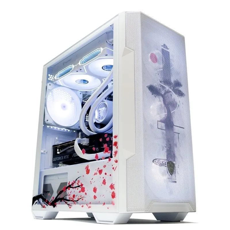 PC fisso PcCom Ready AMD Ryzen 7 5800X 32GB 1TB SSD RTX 5060 Japan Edition - immagine 1