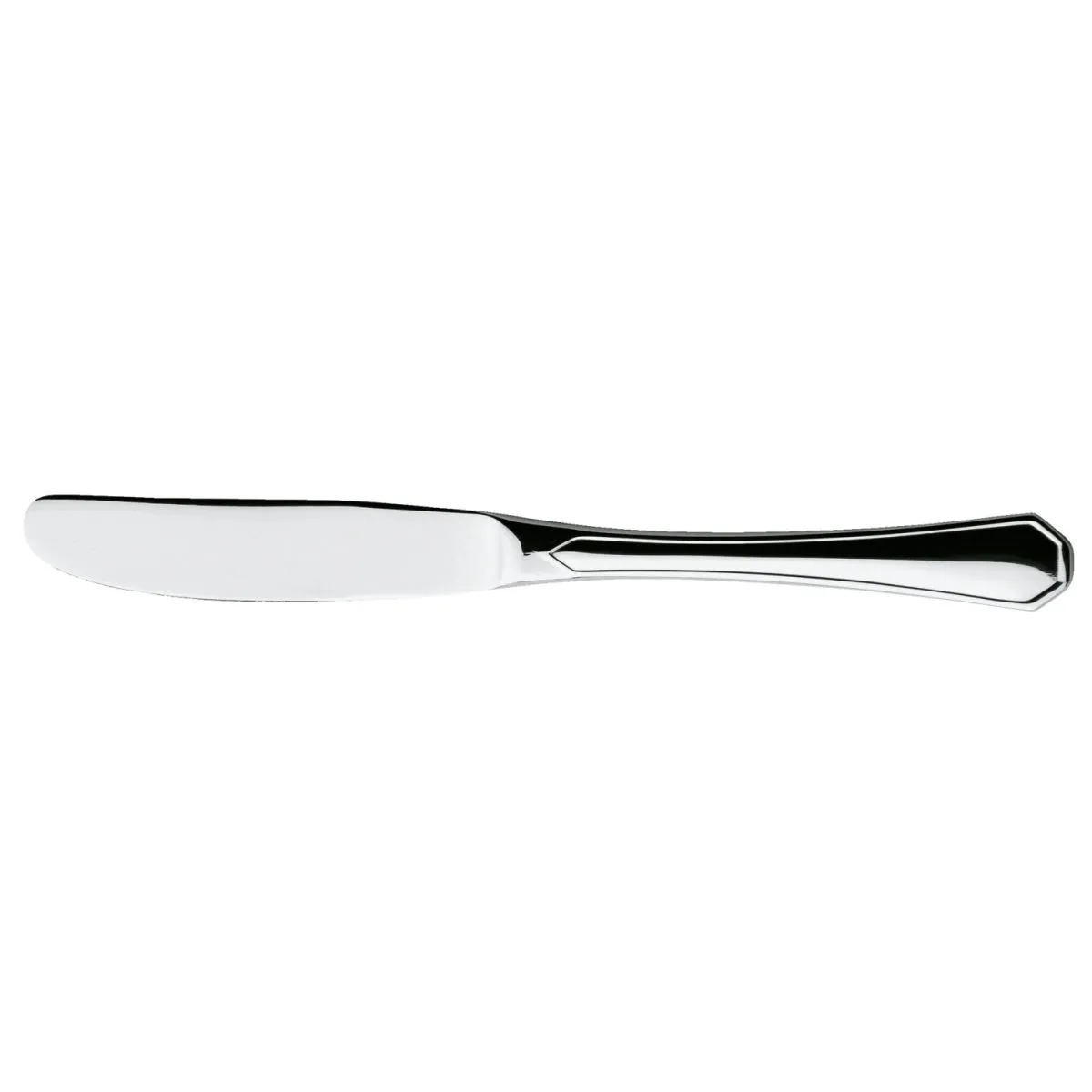 12x PULSIVA Coltello burro Tunis Basic; 17.3 cm (L); argento, manico argento; 12 pz. / Pacco - immagine 1