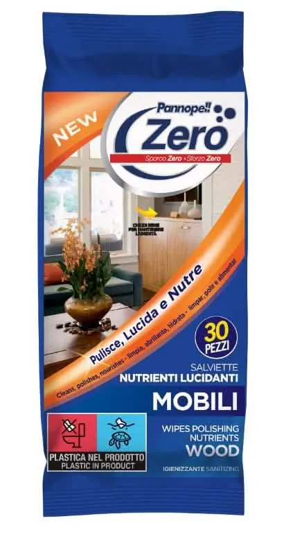 Panno Umido Mobili Pannopell - 30 Pezzi per una Pulizia Impeccabile - immagine 1