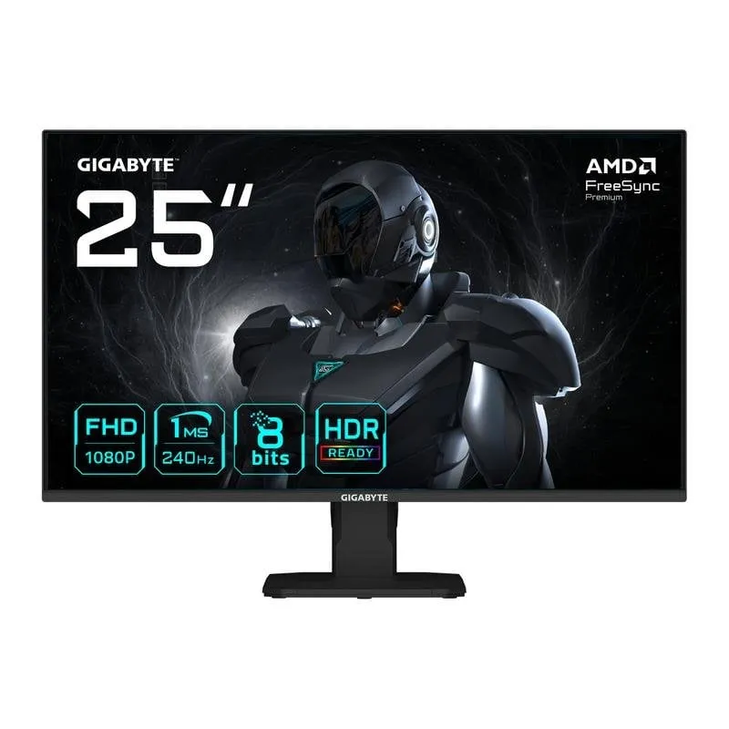 Monitor PC GIGABYTE GS25F2A 25" FullHD 240Hz IPS FreeSync Premium HDR10 1ms Altoparlanti - immagine 1