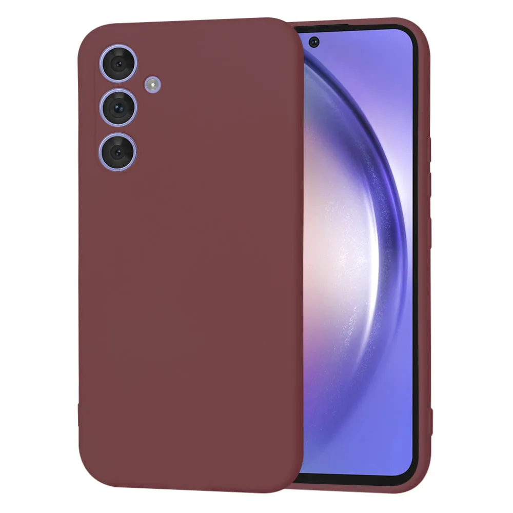 Custodia per Samsung Galaxy A54 A546, Techsuit, SoftFlex, Vinaccia - immagine 1
