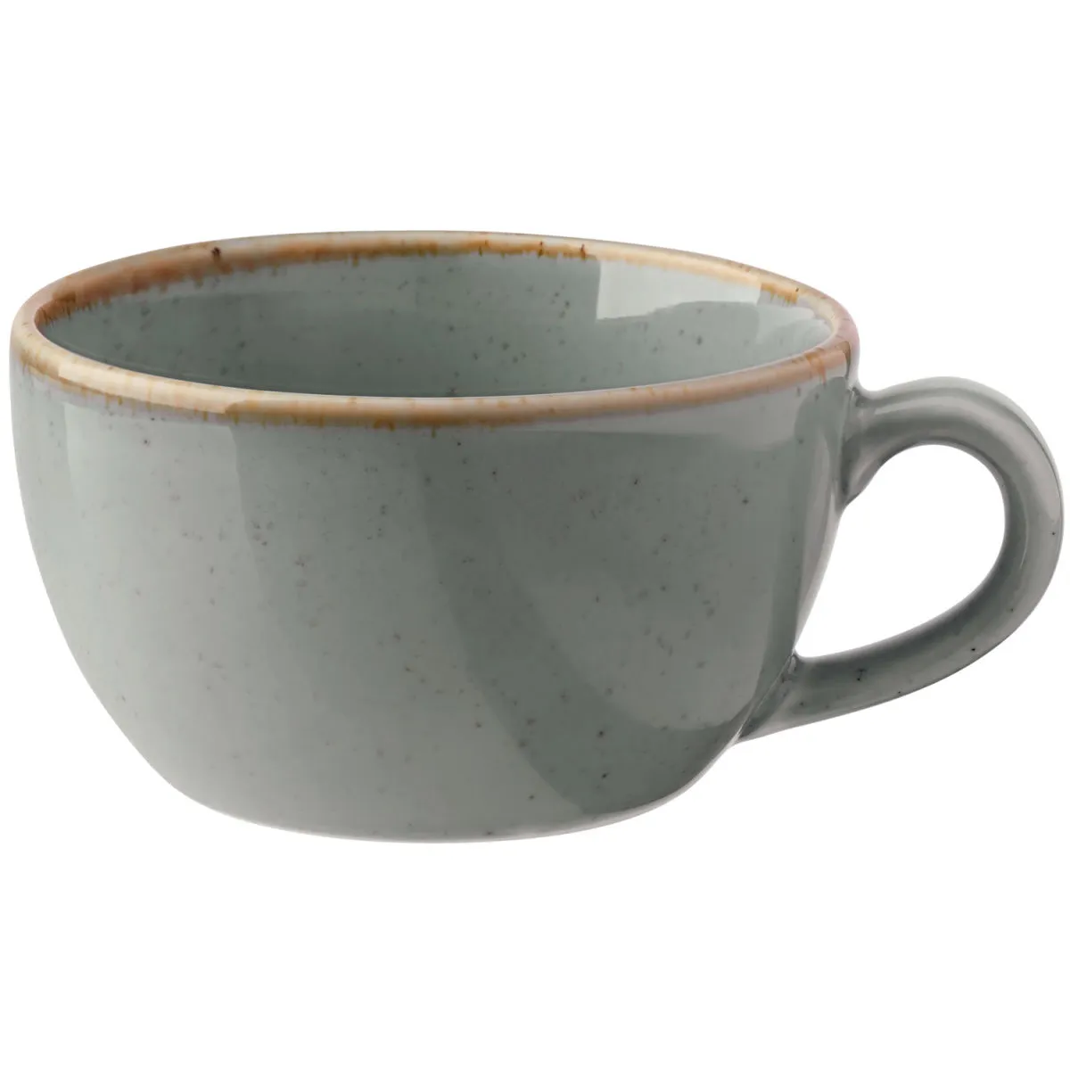 6x VEGA Tazza cappuccino Sidina; 200 ml, 9.5x5.5 cm (ØxH); grigio; rotonda; 6 pz. / Pacco - immagine 1