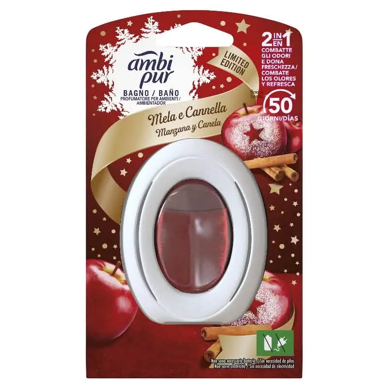 Ambipur Deodorante per Ambiente Bagno Mela Fresh - immagine 1