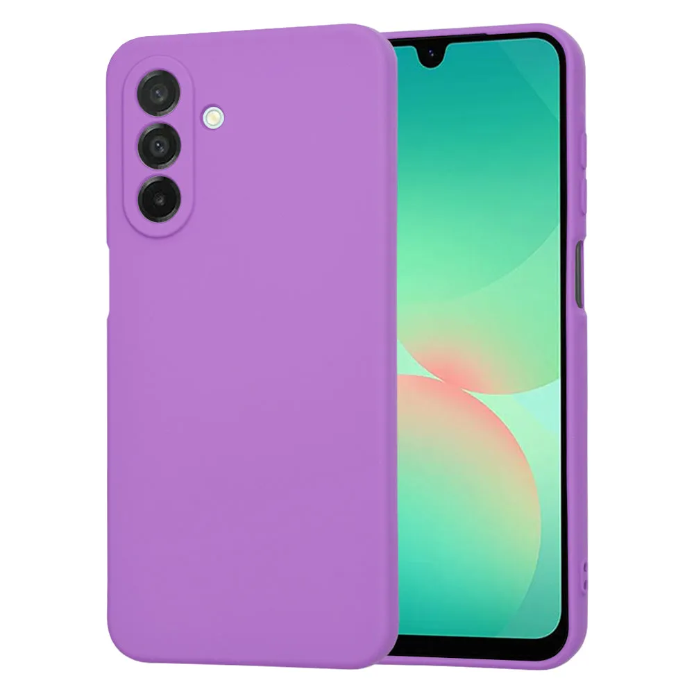 Custodia per Samsung Galaxy A26 A266, Techsuit, SoftFlex, Viola - immagine 1
