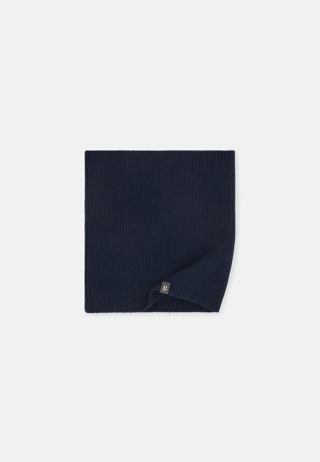 Boggi, Scalda Collo In Lana Merino, Uomo, Navy - immagine 1