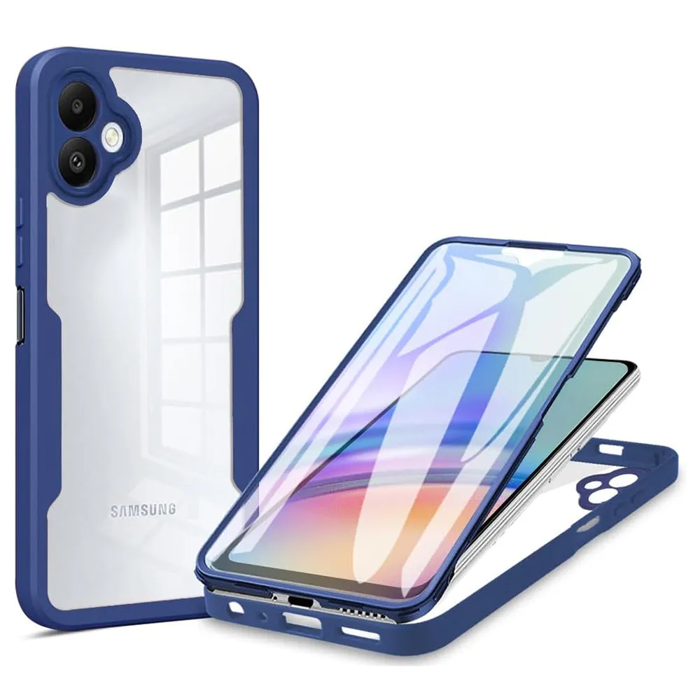 Custodia per Samsung Galaxy A06 A065, Techsuit, ColorVerse 360, Blu - immagine 1