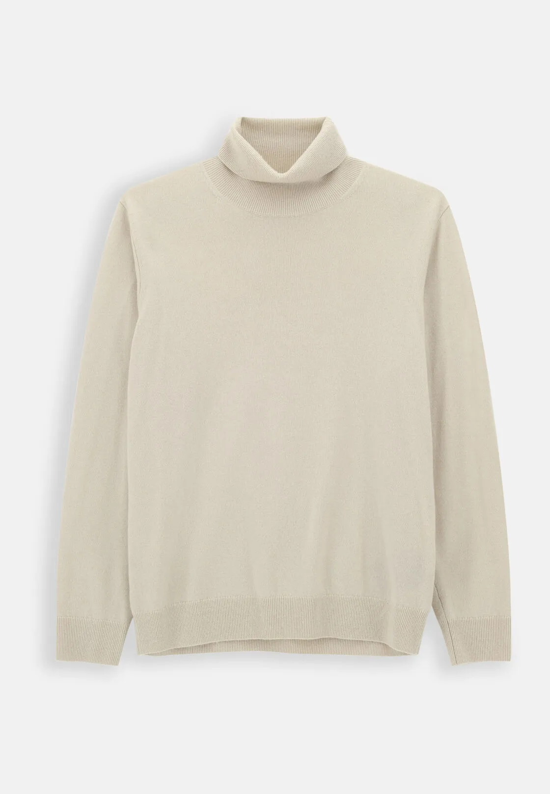 Boggi, Maglia Dolcevita In Cashmere, Uomo, Sabbia, Taglia: L - immagine 5