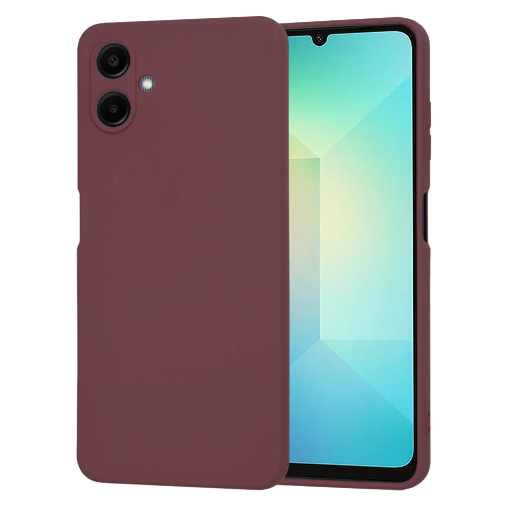 Custodia per Samsung Galaxy A06 A065, Techsuit, SoftFlex, Vinaccia - immagine 1