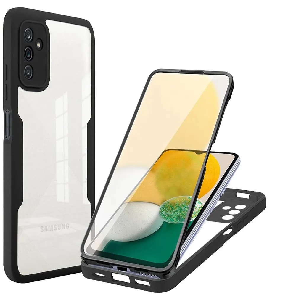 Custodia per Samsung Galaxy A04s A047 / A13 5G A136, Techsuit, ColorVerse 360, Nera - immagine 1