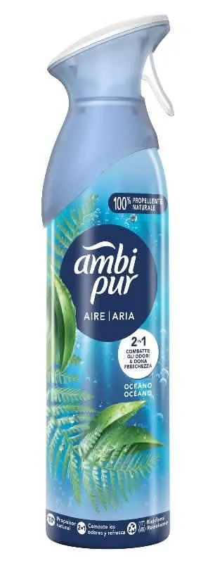 AmbiPur Air Effect Spray 185ml Oceano - Freschezza e Aromi per la Casa - immagine 1