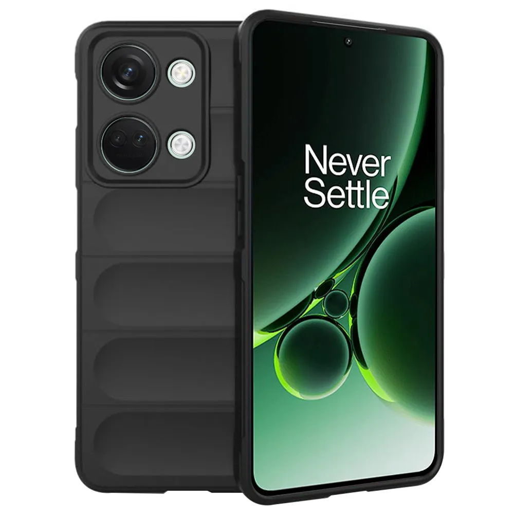 Custodia per OnePlus Nord 3, Techsuit, Magic Shield, Nera - immagine 1