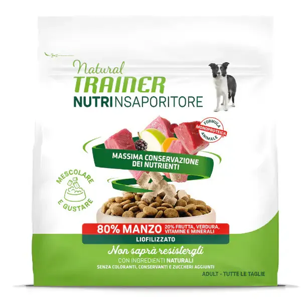 Natural Trainer Freeze Dried Nutrinsaporitore All breeds Manzo 120 gr - immagine 1