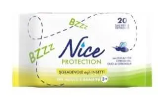 Salviette Repellenti per Zanzare al Citronella - 20 Pezzi - immagine 1