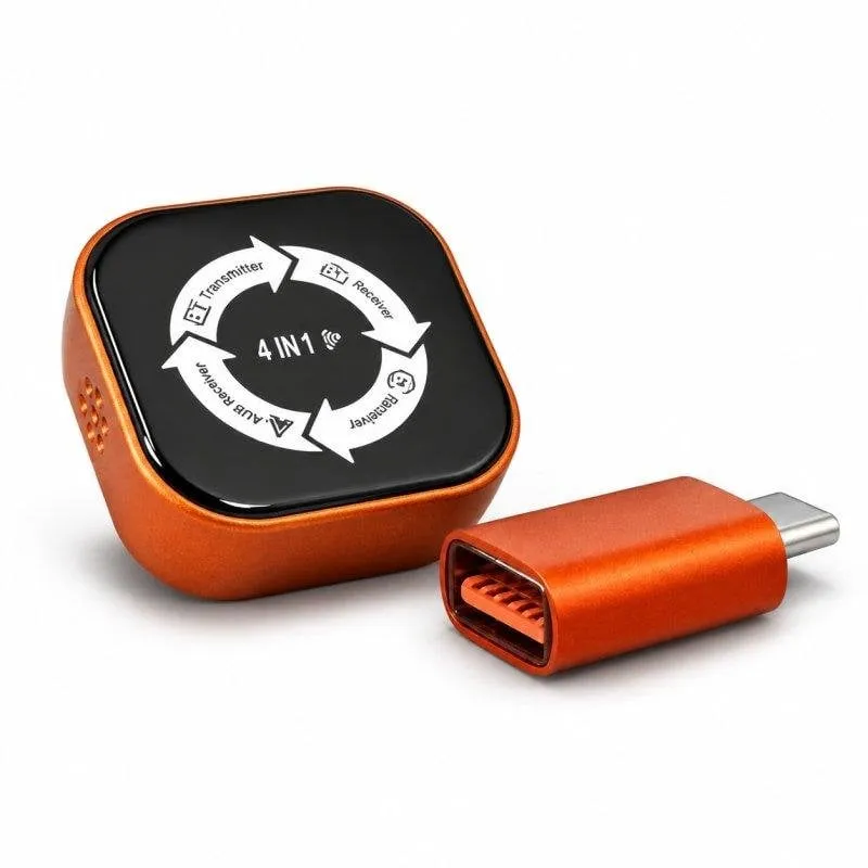 Adattatore senza fili Karawan 4 in 1 CarPlay Android Auto USB-C AirPlay MirrorLink - immagine 1