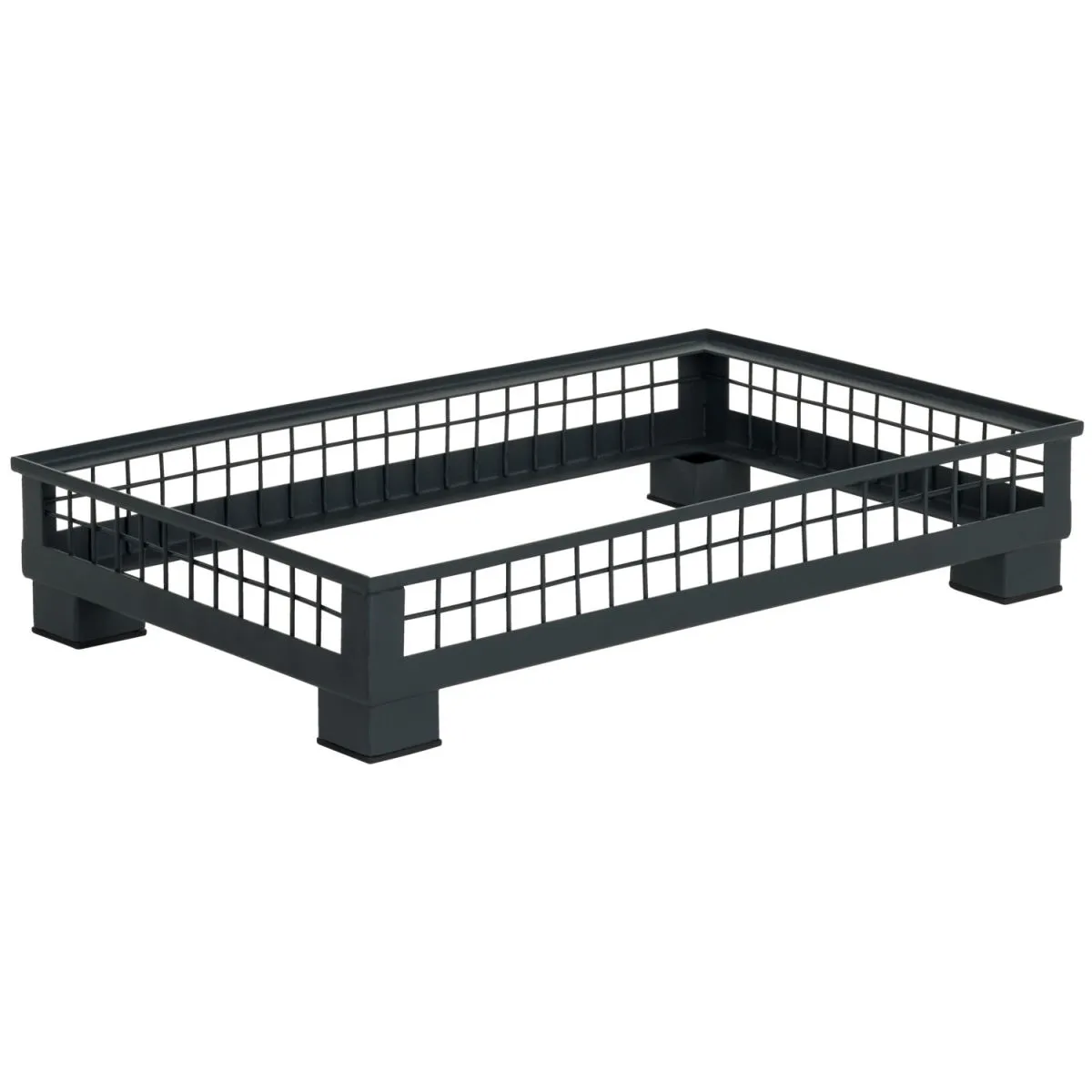 VEGA Modulo base Portland basso, GN 1/1; 55.4x35.2x11 cm (LxLxH); antracite; rettangolare - immagine 1