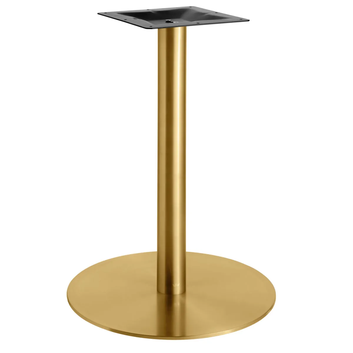 VEGA Base per tavolo Orio rotondo; 54x72 cm (ØxH); oro; rotonda - immagine 1