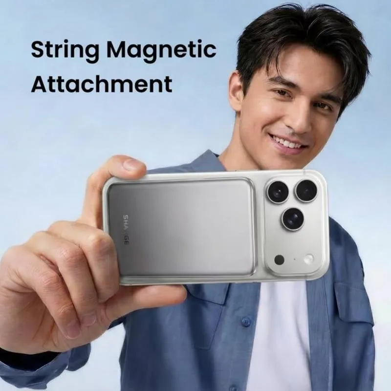 Batteria Esterna MagSafe 5K Sharge 5000 mAh USB-C Nero - immagine 1