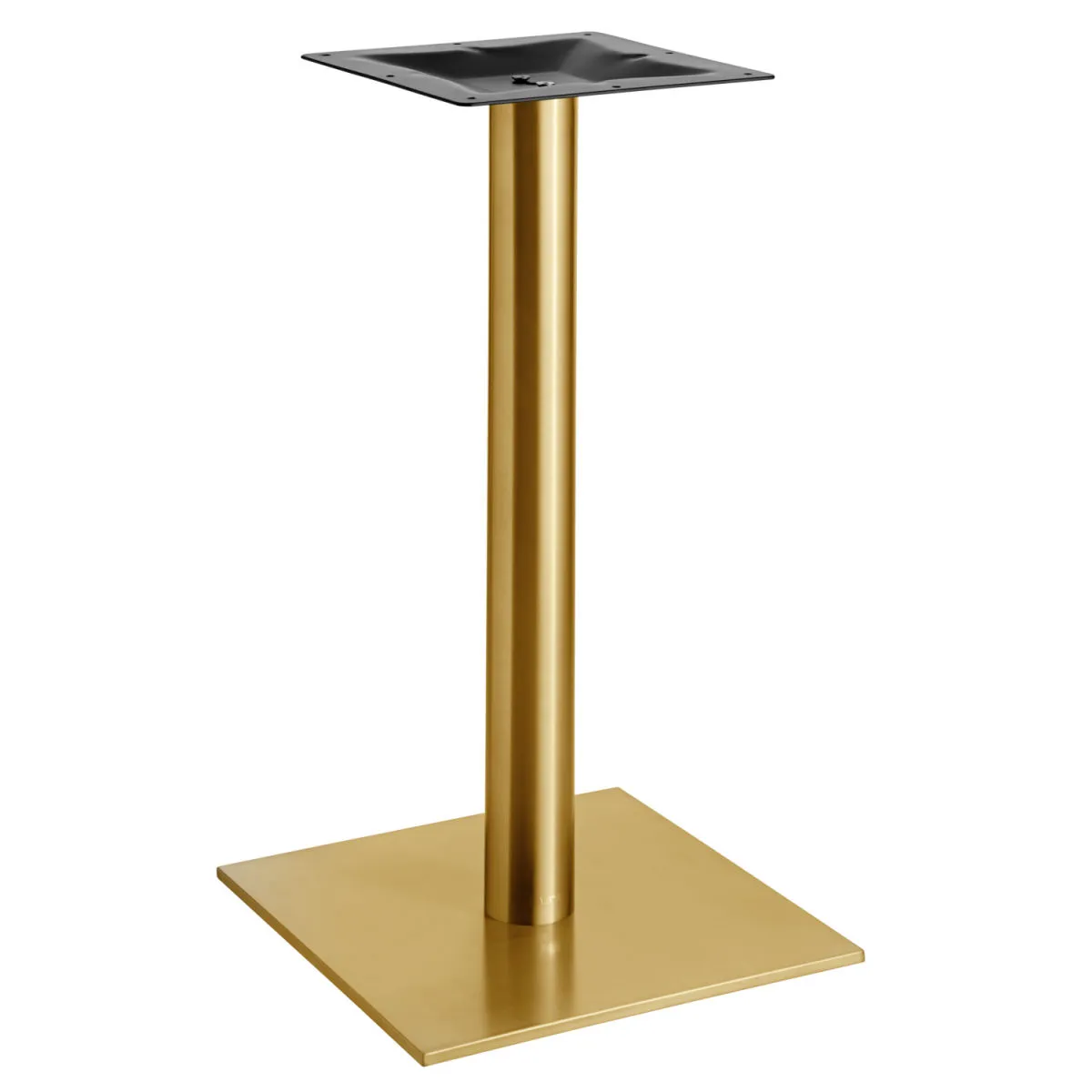 VEGA Base per tavolo Orio quadrato; 40x40x72 cm (LxLxH); oro; quadrata - immagine 1