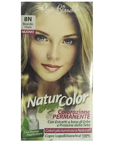 NATUR COLOR 8N - Biondo Chiaro Naturale per Capelli - immagine 1