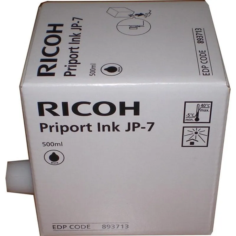 Cartuccia di inchiostro Ricoh 817219 Nero Pigmentato Originale - immagine 1