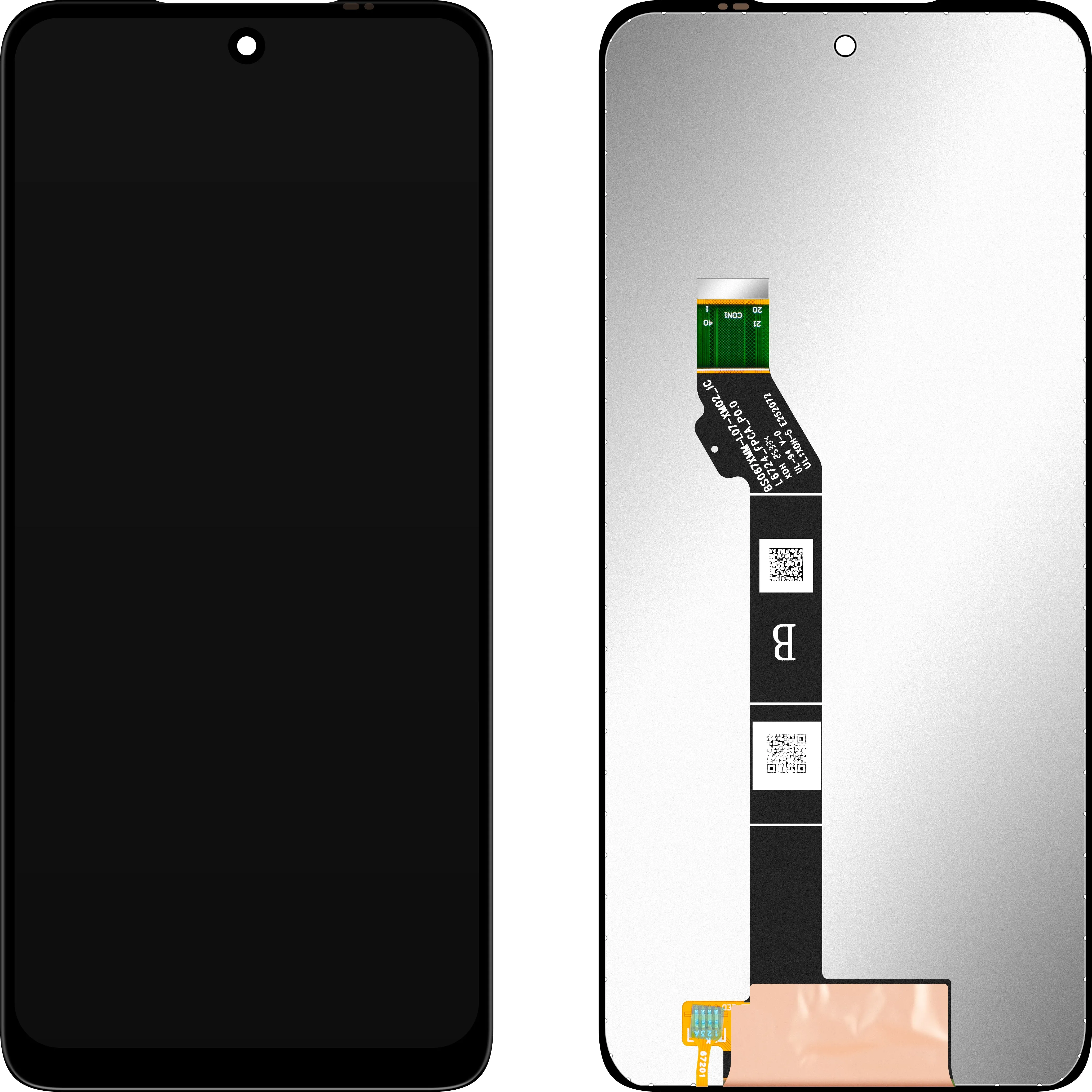 Display con Touchscreen MP compatibile con Motorola Moto G17 / G17 Power - immagine 1