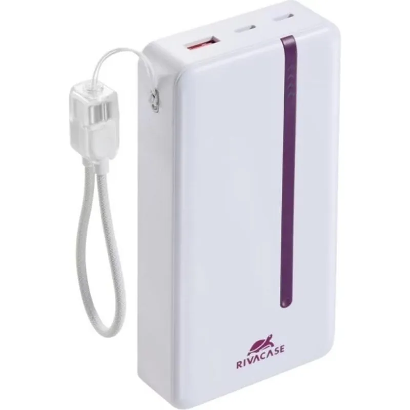Powerbank Rivacase VA2312 74W 74Wh USB-C Bianco - immagine 1