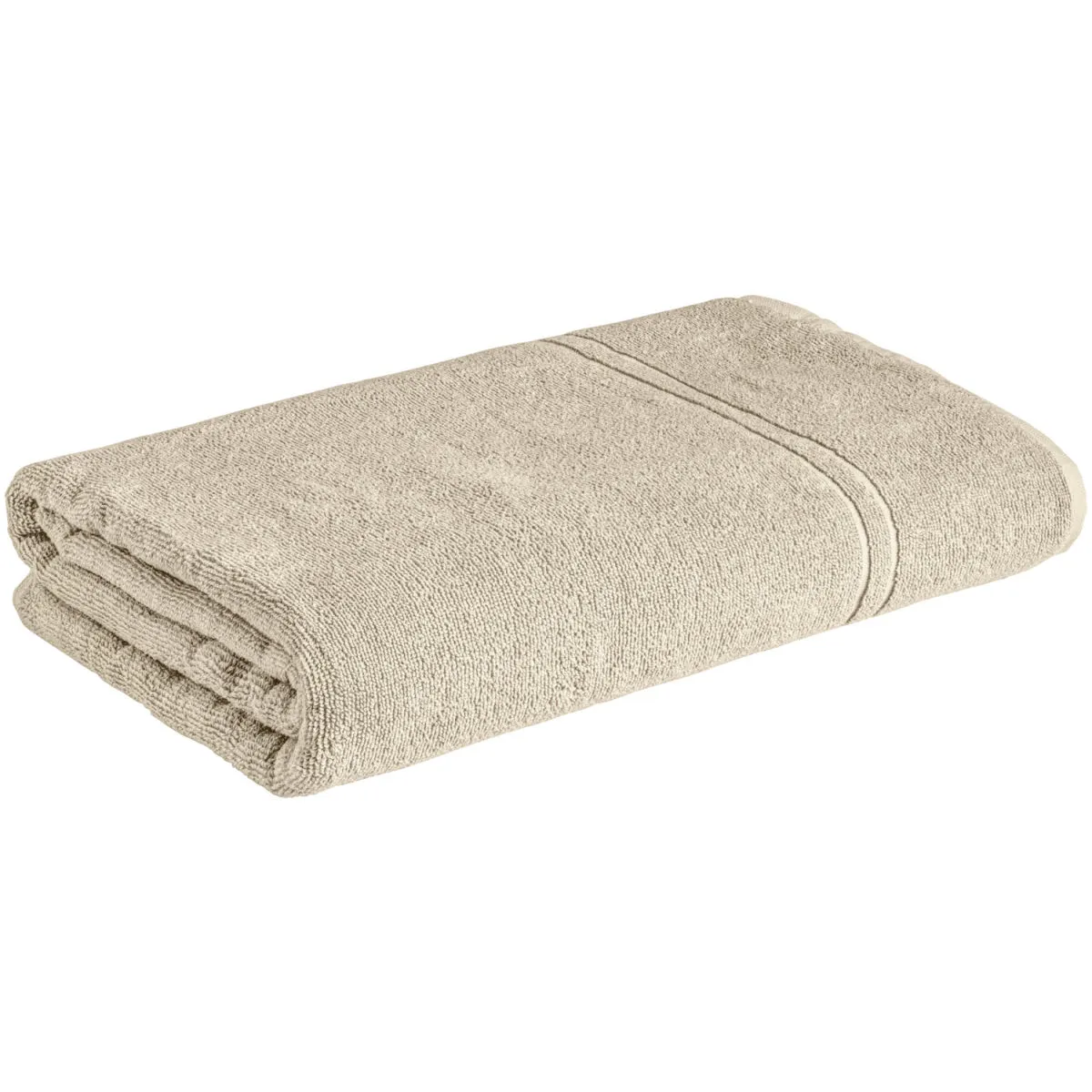 ERWIN M. Telo bagno Dina; 100x150 cm (LxL); beige - immagine 1
