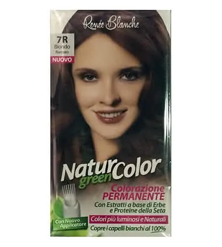 NATUR COLOR 7R BIONDO RAMATO - Colore Naturale per Capelli - immagine 1