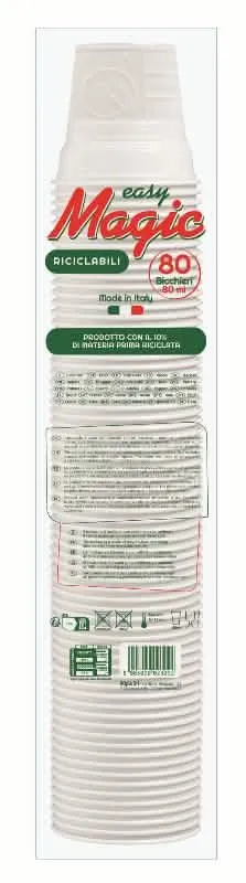 Bicchieri Magici DOPLA per Caffè – Confezione da 80 Unitè - immagine 1