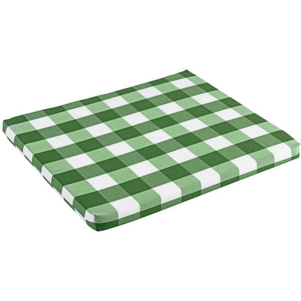 4x ERWIN M. Cuscino per sedia Countryline; 34x39x2.5 cm (LxLxH); verde; quadrata; 4 pz. / Pacco - immagine 1